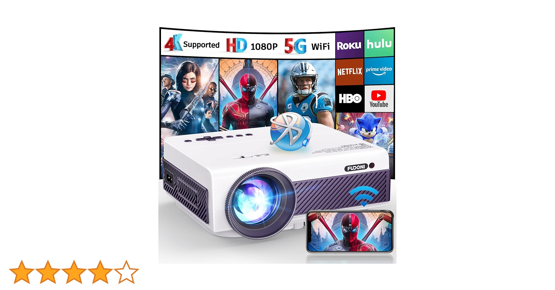 新品未使用　ホワイト HD プロジェクター ステレオサウンド 4K対応 ソニー、新ネイティブ4K SXRDパネル搭載プロジェクター「VPL